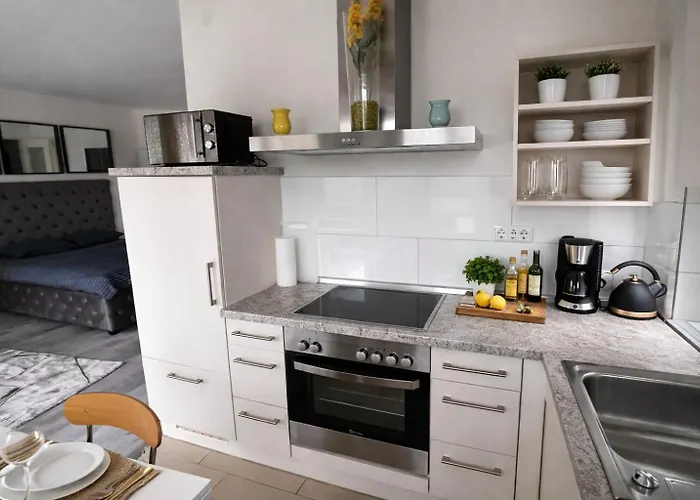 Apartment Modernes Mit Balkon & Smart Tv Bei Hamburg *